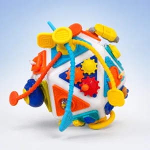 22-in-1 Montessori Busy Board Activity Cube