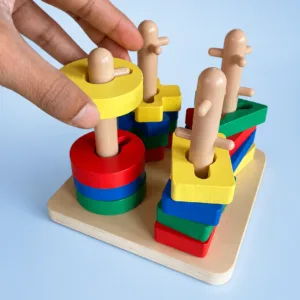 Wooden Geometric Shape Puzzle